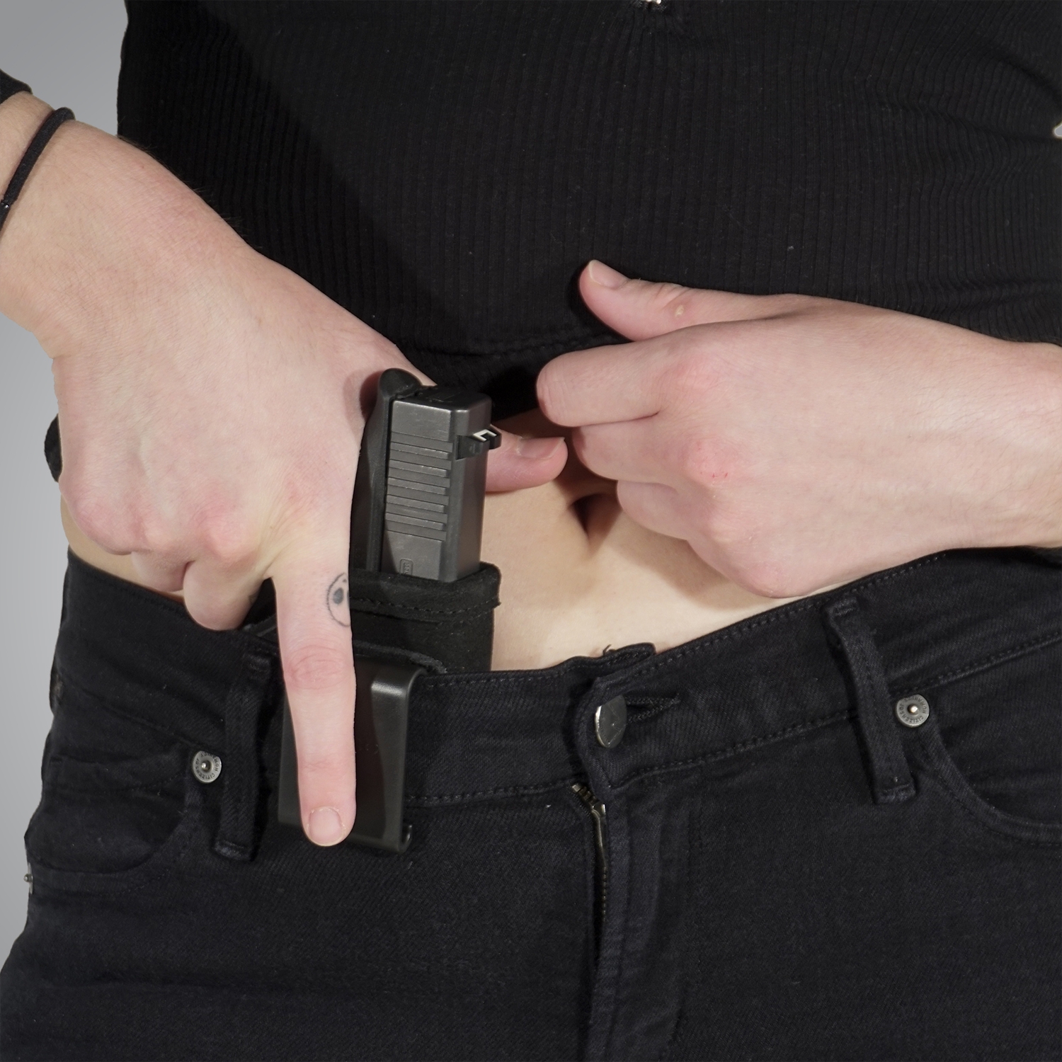 STOWNGO INSIDE THE PANT HOLSTER Inside the Waistband (IWB) Holsters